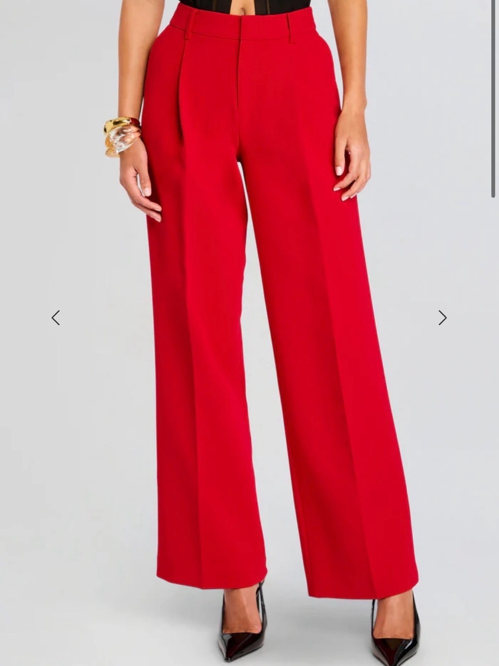 Revolve Retrofete Wide-Leg High-Rise Pants NWT XS